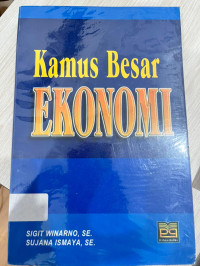 Image of Kamus Besar Ekonomi